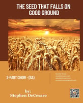 The Seed That Falls On Good Ground SA choral sheet music cover